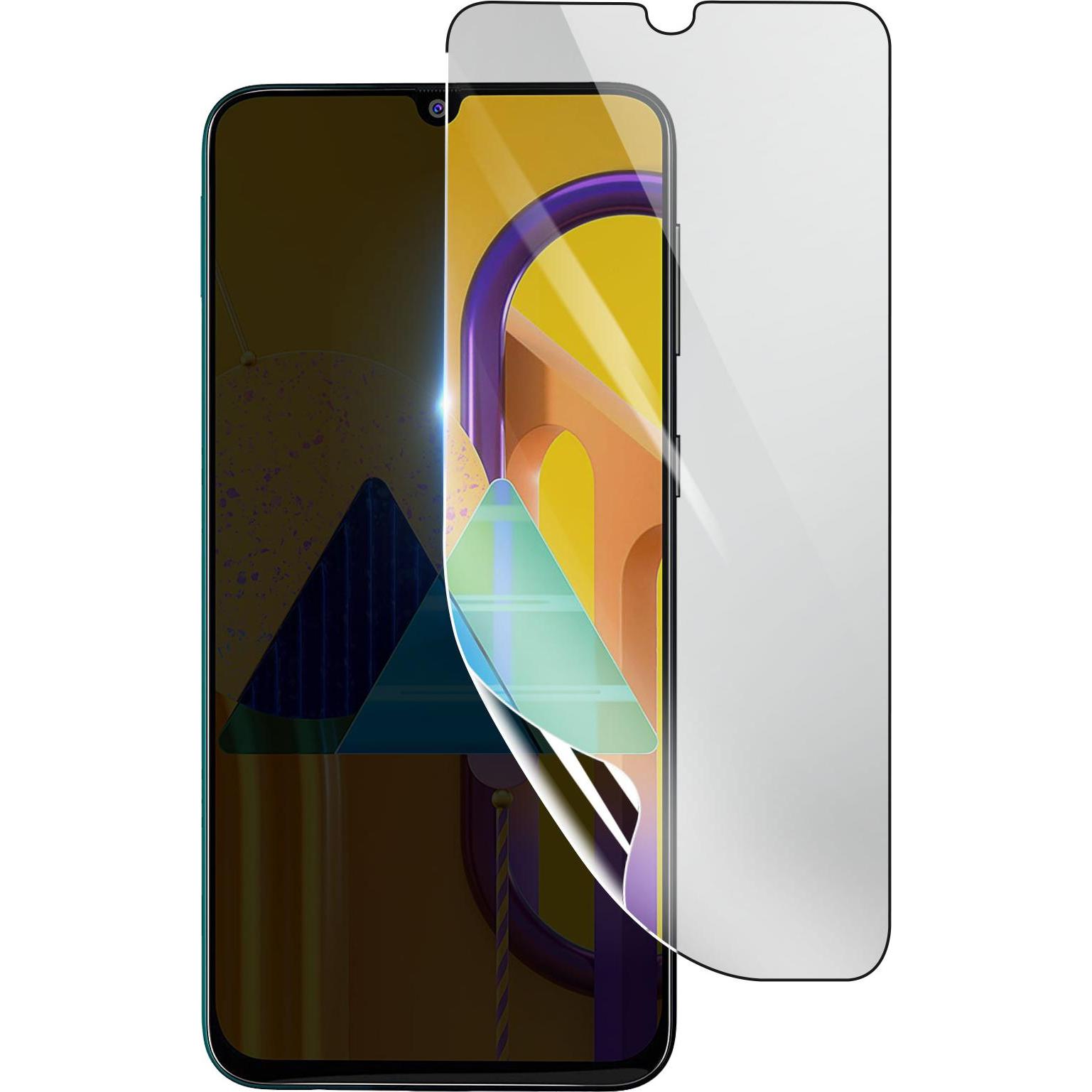 3MK Hydrogel Bildschirmfolie für Samsung Galaxy M30s (1 Stück, Samsung Galaxy M30s), Smartphone Schutzfolie, Transparent