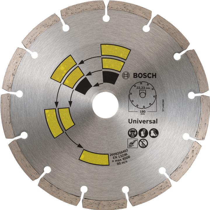 Produktbild Bosch Zubehör Diamanttrennscheibe Universal D= 180 mm