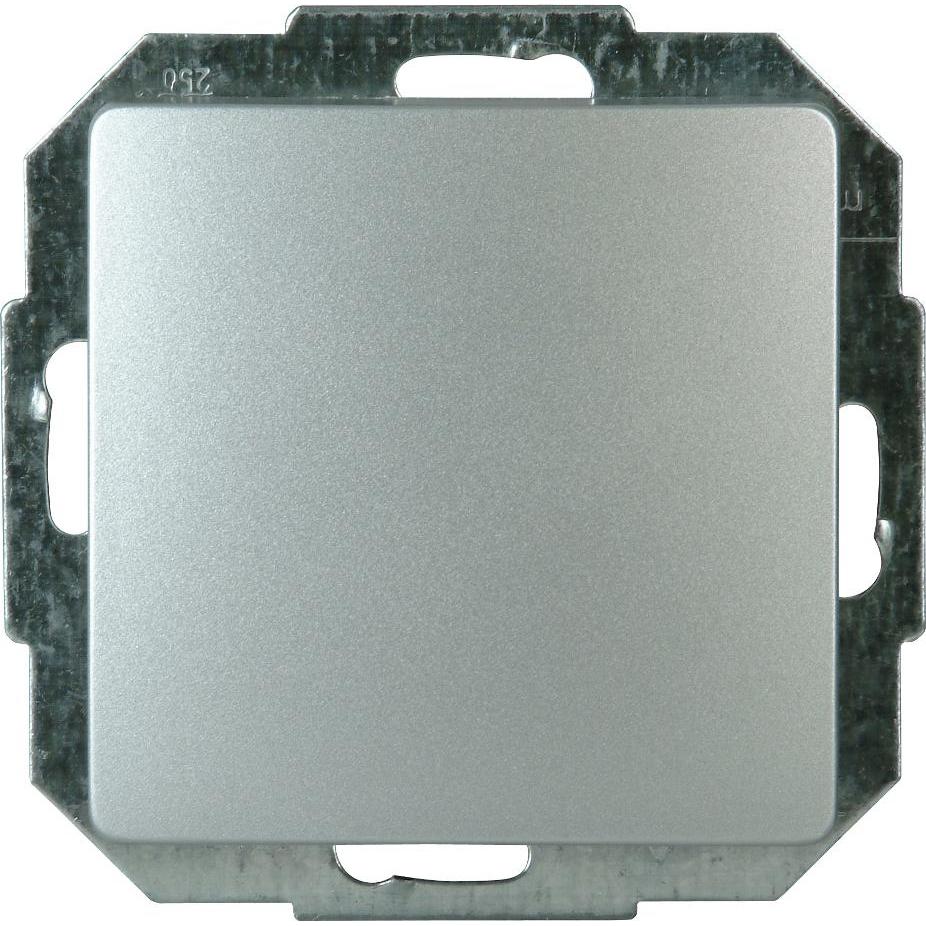 Kopp Taster Neutral Paris silber, Taster + Schalter, Silber