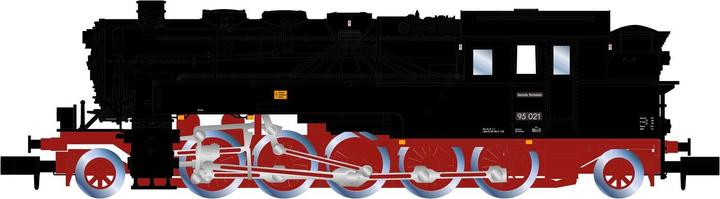 Arnold DR Dampflokomotive 95 021 kohlegefeuert modern. Sandkasten Ep. III (Track N)