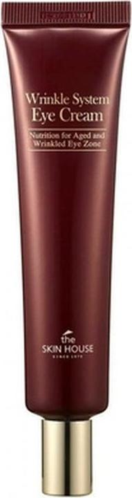 Actual product image The Skin House Wrinkle System Eye Cream 40ml Restores Natural Density, Elasticity, and Moisture Leve (Eye Care Cream, 40 ml, Day)