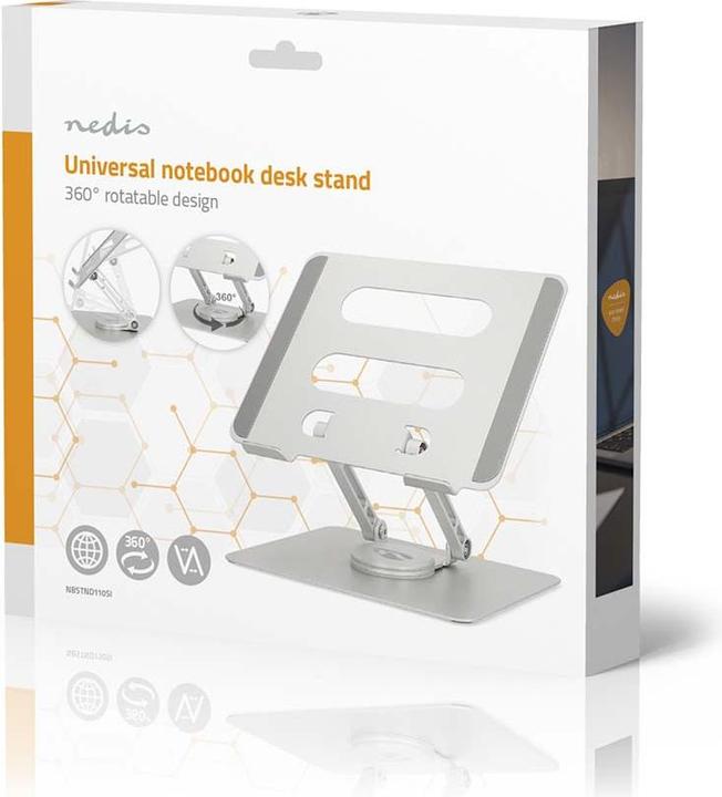 Actual product image Nedis Notebook stand - 17" - Without lighting