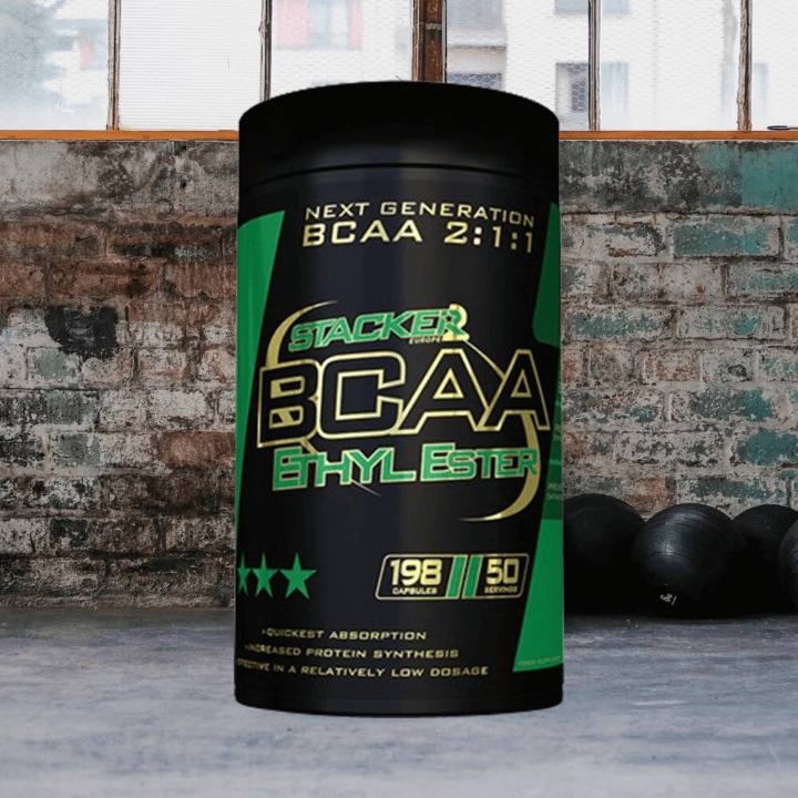 Produktbild Stackers BCAA Ethyl Ester (Kein Geschmack, 49 Stk., 240 g)