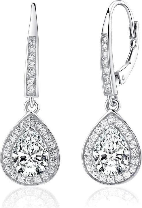 Immagine prodotto Silvego Orecchini in argento con zirconi Brisa JJJE1141