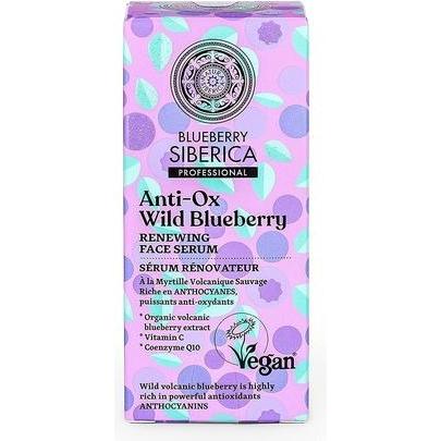 Natura Siberica, Gesichtsserum, Anti-Ox Wild Blueberry (30 ml)