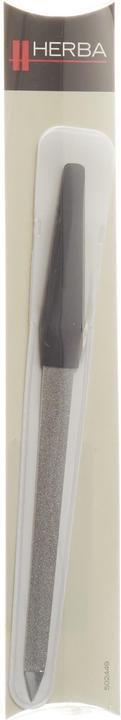 Actual product image Herba Sapphire shaped nail file rounded