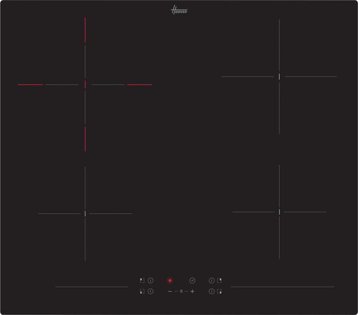 Actual product image Hoover HH64DCT (59 cm, Glass ceramic hob)