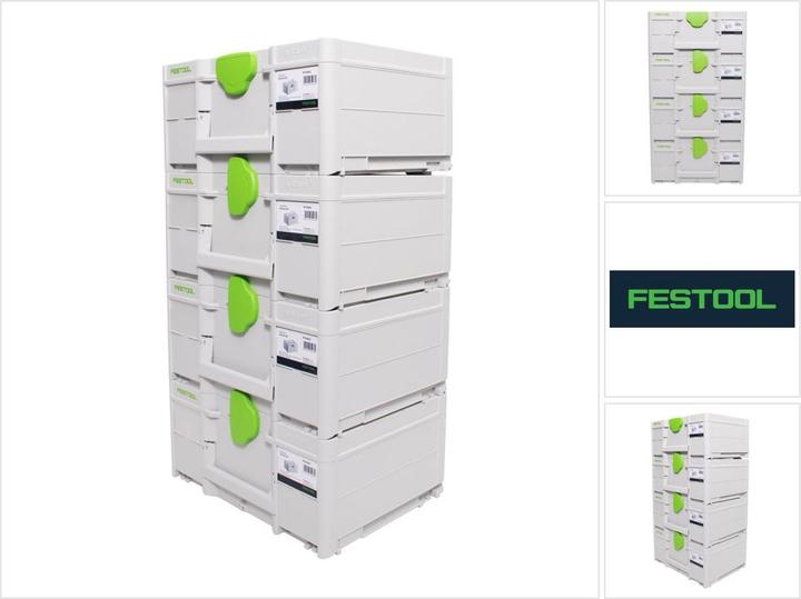 Actual product image Festool Systainer set
