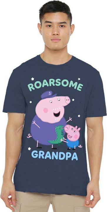 Immagine prodotto Peppa Pig Roarsome Maglietta Nonno Pig Adulto Unisex (XL)