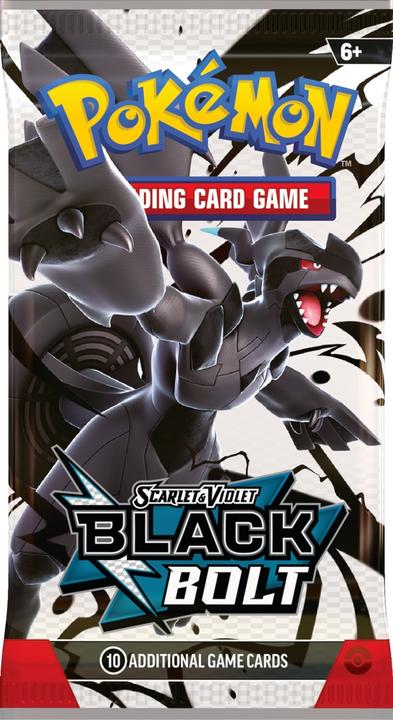 Produktbild Pokémon Black Bolt (Englisch, Booster Pack)