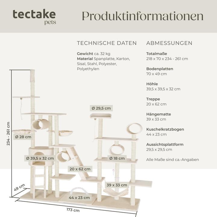 Produktbild tectake Snooky (Beige)
