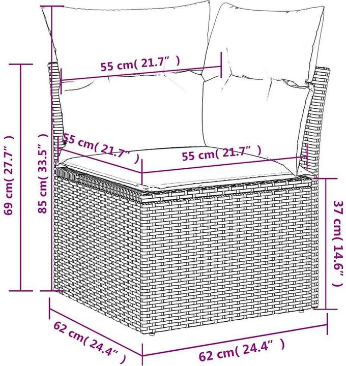 Produktbild vidaXL Jimena