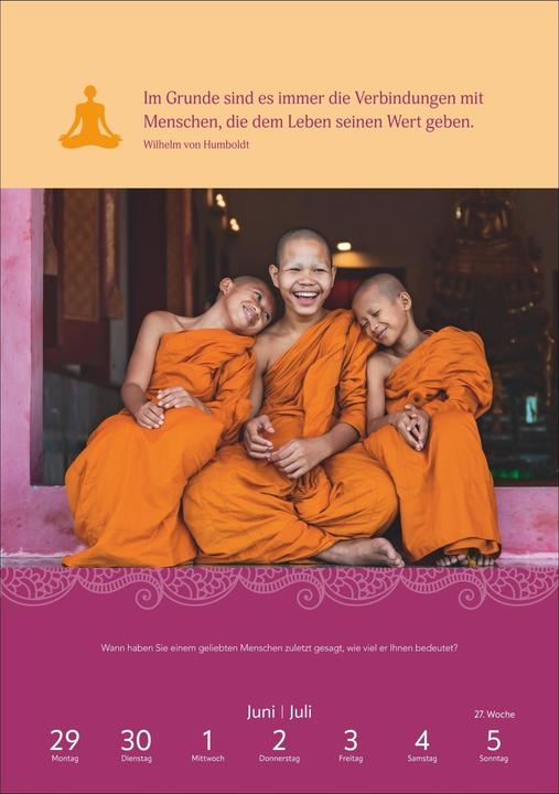 Actual product image Harenberg Wege der Achtsamkeit Wochen-Kulturkalender 2026 - Anregungen für jede Woche