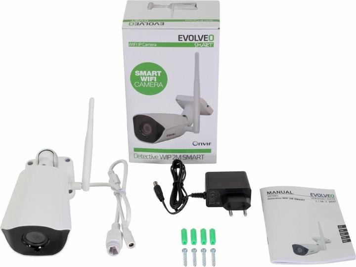 Immagine prodotto Evolveo Telecamera IP Detective WIP 2M SMART WiFI (1920 x 1080 Pixels)