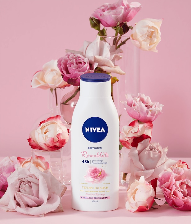 Produktbild NIVEA Body Lotio Rosenblue Pfle Fl 400ml (Körperlotion, 400 ml)