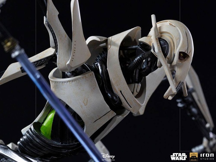 Actual product image Iron Studios Star Wars - General Grievous Statue Deluxe Art