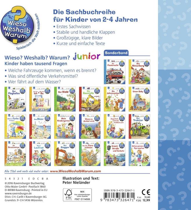 Produktbild Ravensburger Mein junior-Lexikon: Fahrzeuge (Deutsch, Peter Nieländer, 2016)