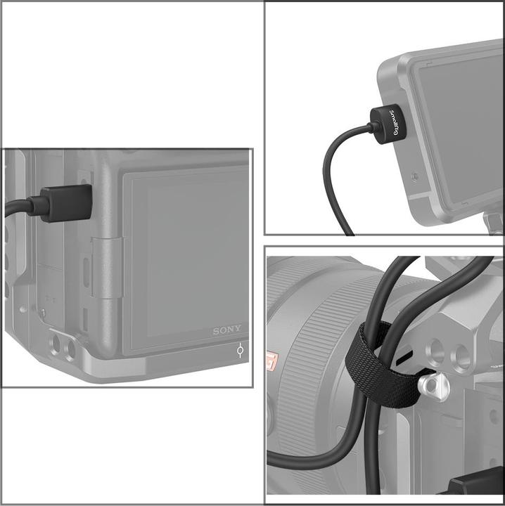 Produktbild SmallRig HDMI – Micro HDMI (0.55 m, HDMI)
