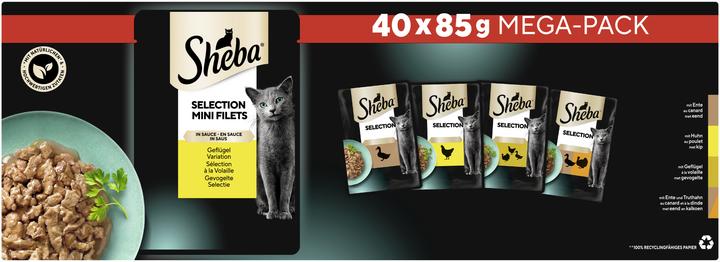 Sheba Selection in sauce (Adult, 40 pcs., 3400 g)