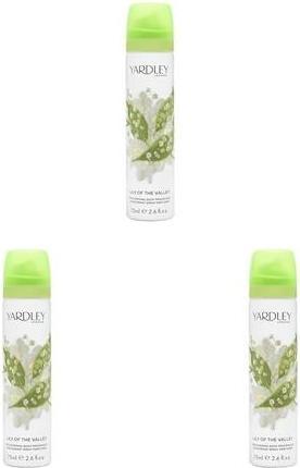 Produktbild Yardley Lily of The Valley by London Body Spray 77 ml (Spray, 77 ml)