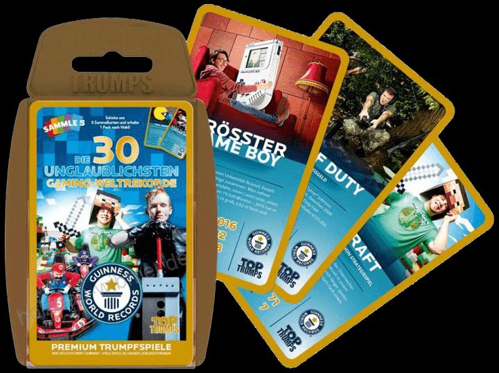 Image du produit Unique Top Trumps Guinness World Records - Les 30 records mondiaux de jeu les plus incroyables (Allemand)