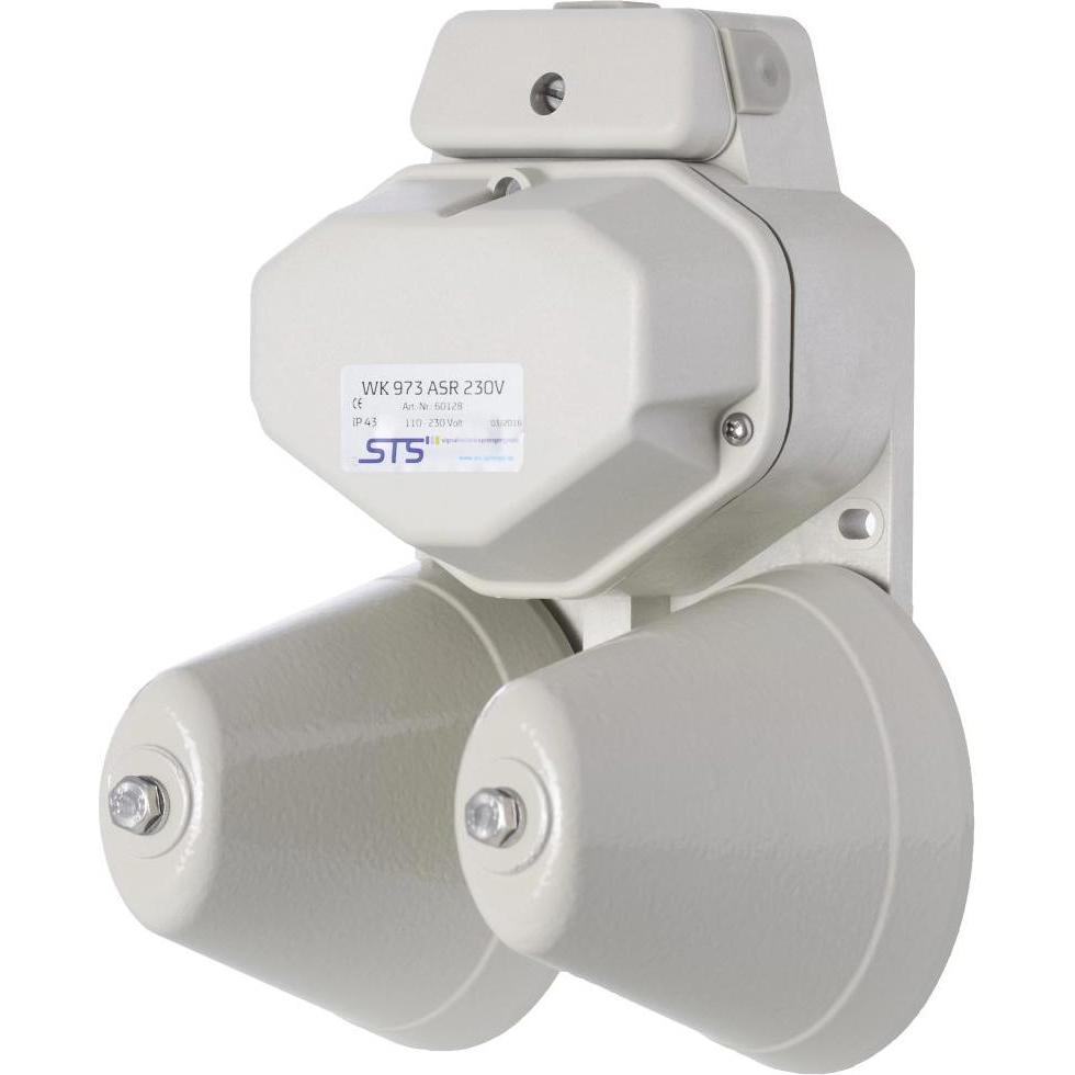 STS Sprenger Aussenwecker WK 973 ASR integriert, Telefon, Grau