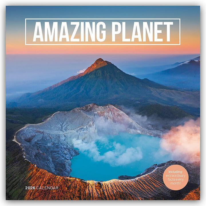 Image du produit Amazing Planet - Fantastische Erde 2025 - Wand-Kalender (30,5 x 30,5 cm)