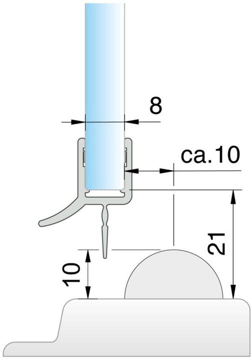 Pauli+Sohn Duschtürdichtungen
