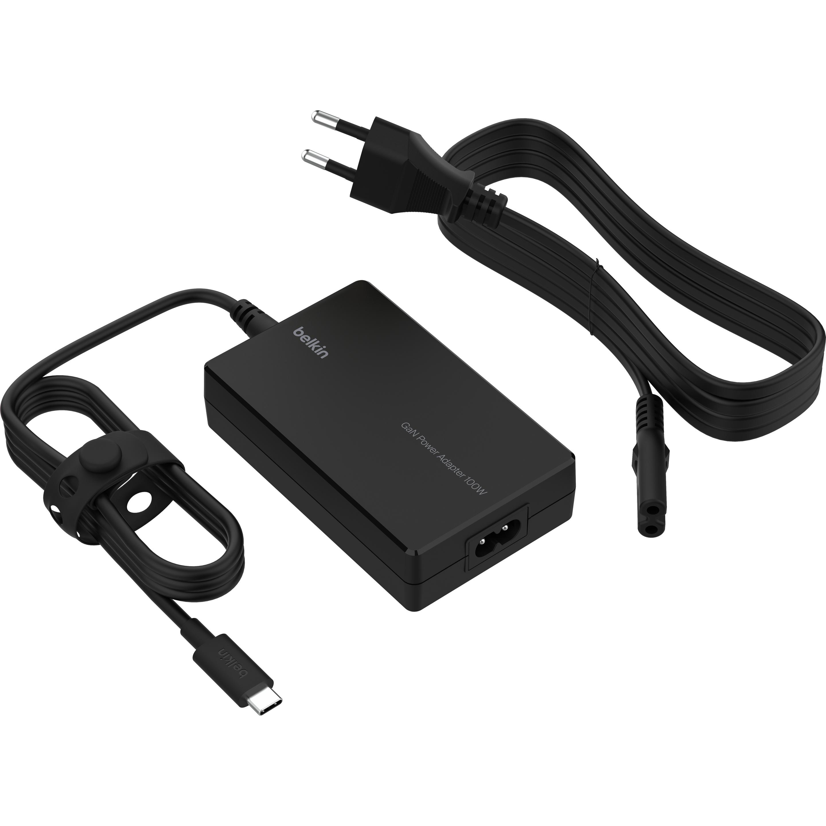 Belkin Travel Power Adapter (100 W), Caricatore USB, Nero