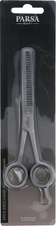 Produktbild Parsa Beauty Parsa Effilierschere mit Fingerhaken, silber
