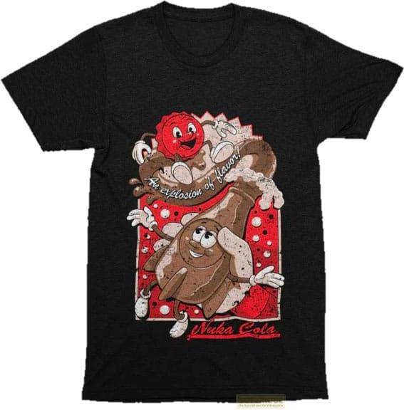 DEVplus Fallout T-Shirt Nuka Cola Vintage Ad Grösse L