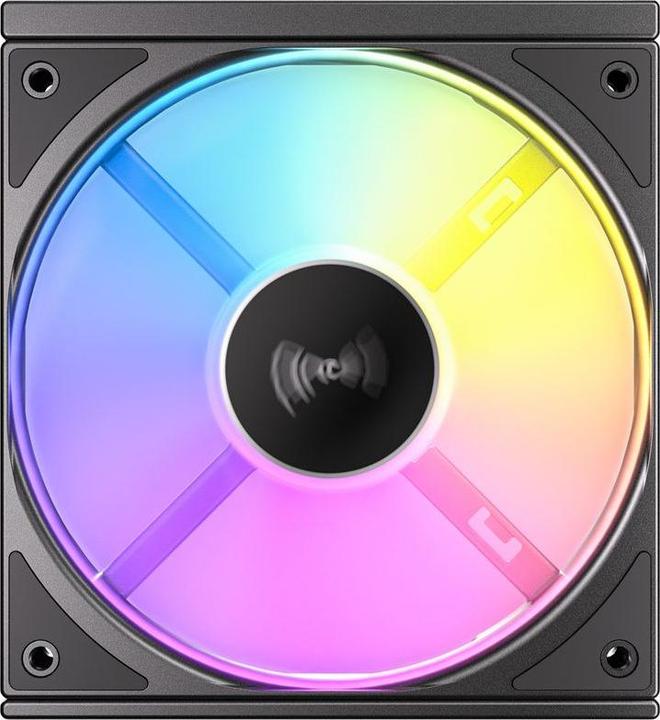 Actual product image Antec Connect 120 Reverse ARGB PWM Zwart set van 3 (120 mm, 3x)