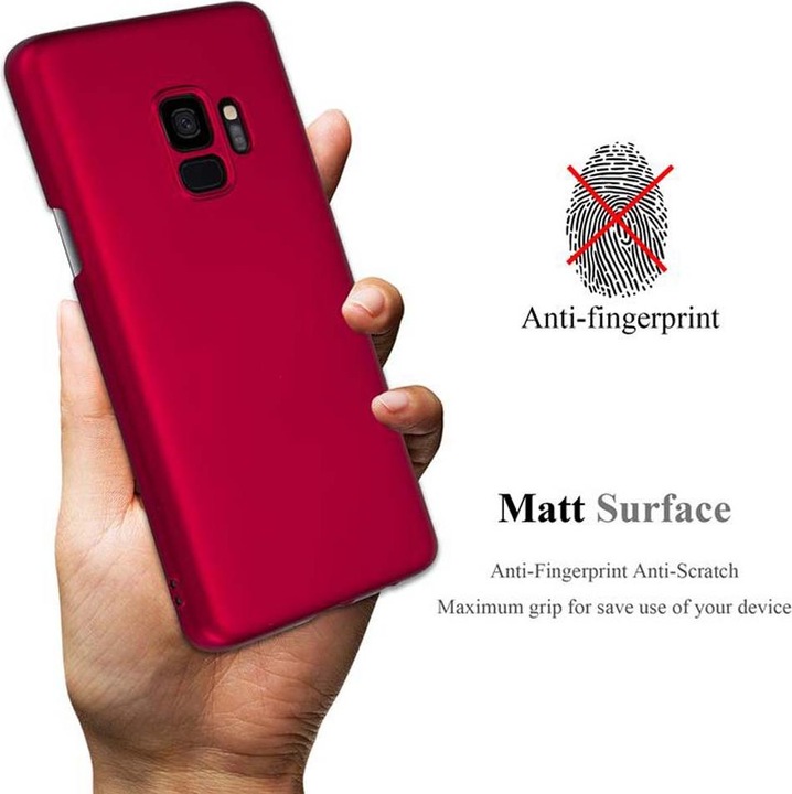 Produktbild Cadorabo Hard Cover Matt Metall Cover (Samsung Galaxy S9+)