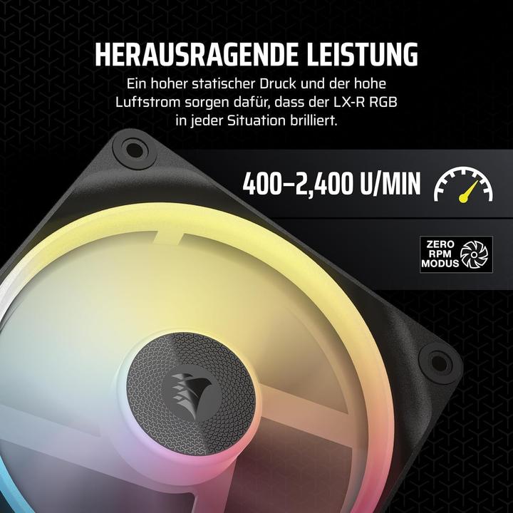 Actual product image Corsair LX120-R (120 mm, 3 x)