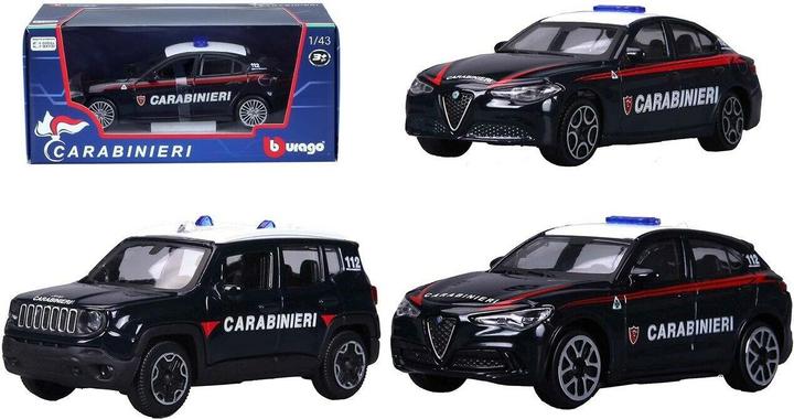 Image du produit Bburago CARABINIERI ASSORTITE - 1:43