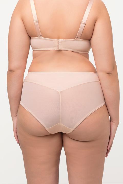 Produktbild Ulla Popken Maxislip, String-Optik, seitliche Mesh-Einsätze (50, 52)