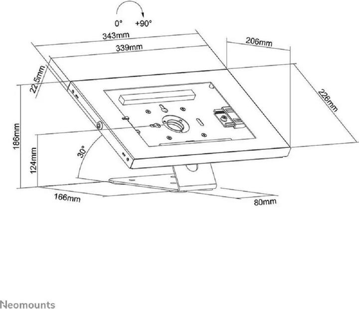 Produktbild Neomounts Tisch-/Wandhalterung für Tablets
