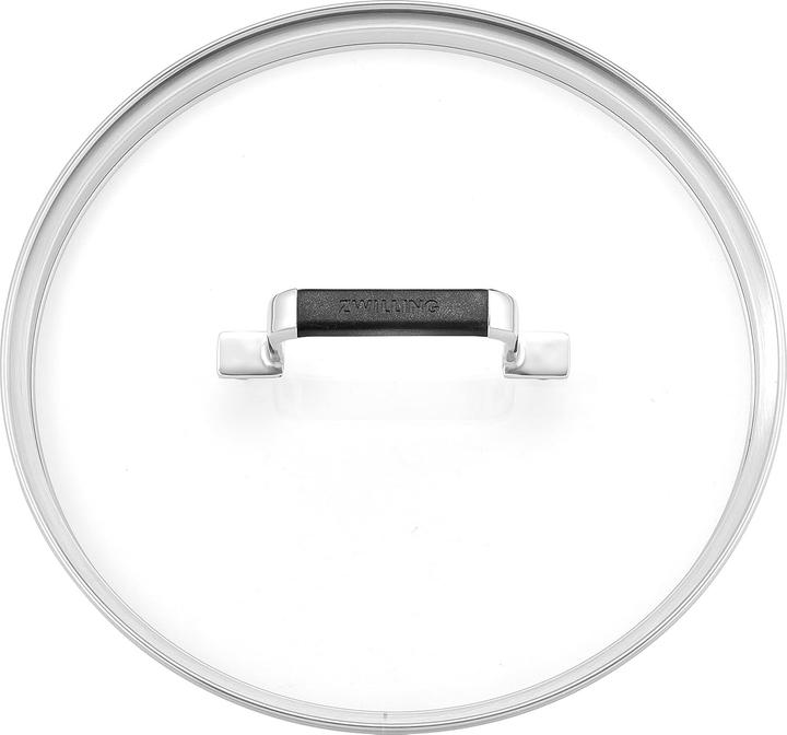 Actual product image Zwilling POLETTO 5-piece stainless steel saucepan set with glass lids INDUCTION (28 cm, Pan set + pot set, Stainless steel)