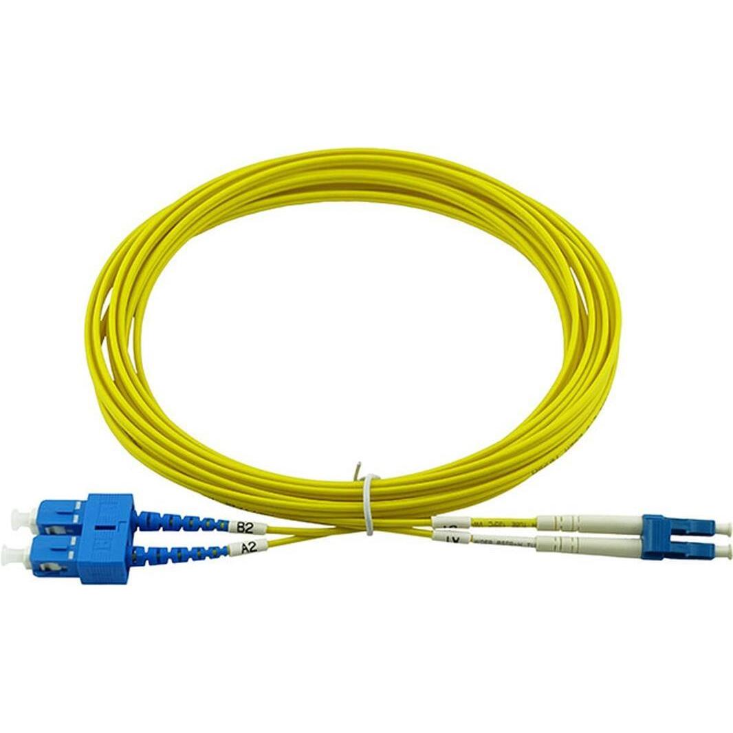 BlueOptics Duplex LWL Patchkabel LC-UPC/SC-UPC Singlemode 15 Meter (CAT6, 15 m), Netzwerkkabel