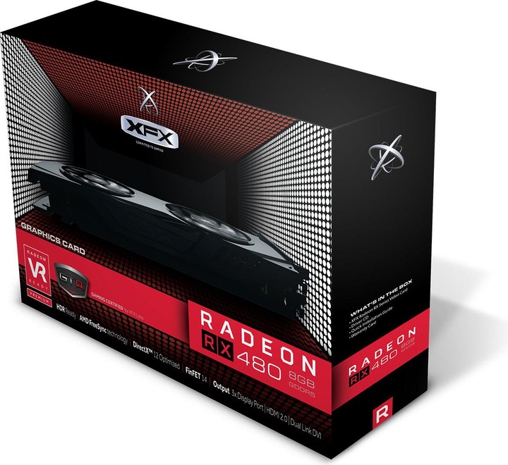 Produktbild XFX Rx 480 Gtr (8 GB)