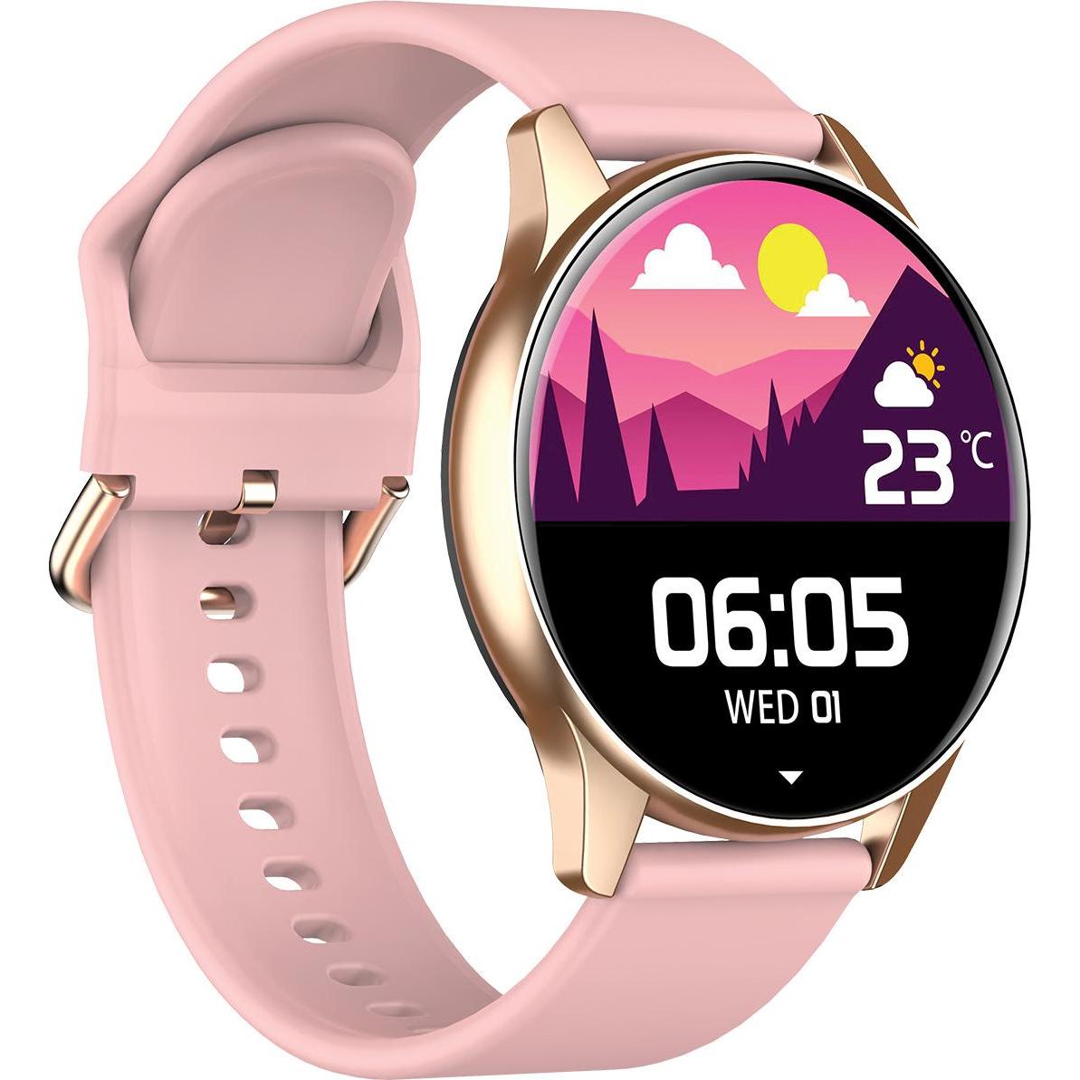 Forever Smartwatch SB-115 lite round ROSEGOLD, Smartwatch