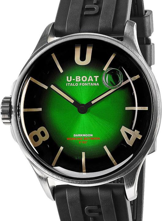 Produktbild U-Boat 9502 Darkmoon Green SS Soleil Herrenuhr 40mm 5ATM (Analoguhr, 40 mm)