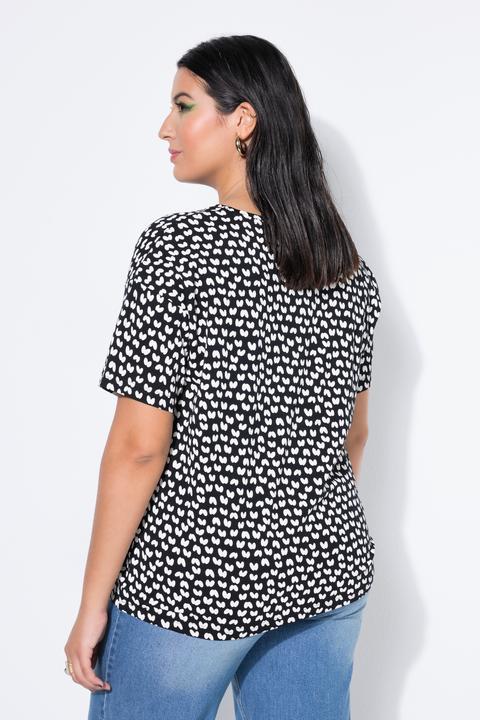 Produktbild Studio Untold T-Shirt, Black&White-Print, Halbarm (54)