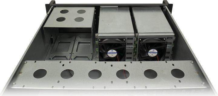 Actual product image Intertech INTER-TECH IPC 4U-4508 Storage 48,26cm 19inch Enclosure for Professional Network Solutions (4 RU, 19 inch rack)