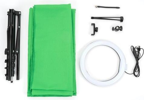 Actual product image 4smarts LoomiPod XL with Green Screen (Ring light)