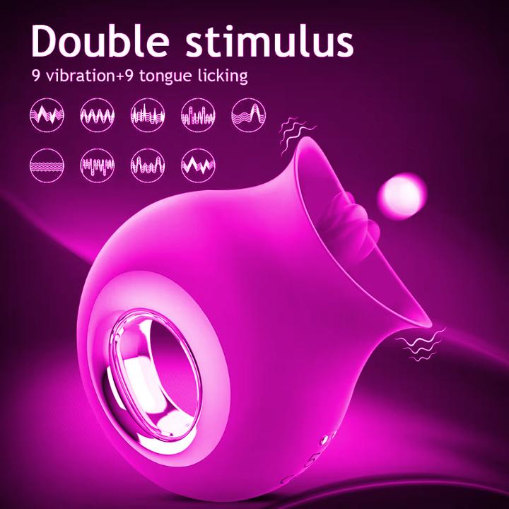 Produktbild Bonbon Rose Licker Roter Vibrator