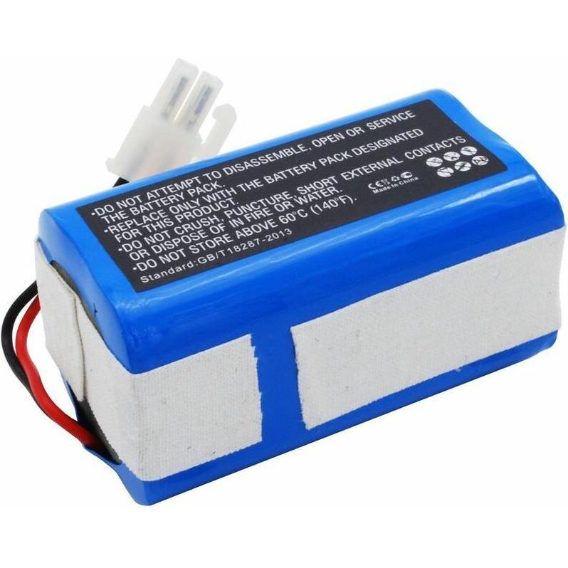 CoreParts Battery for Dibea Vacuum, Staubsauger Roboter Zubehör, Schwarz