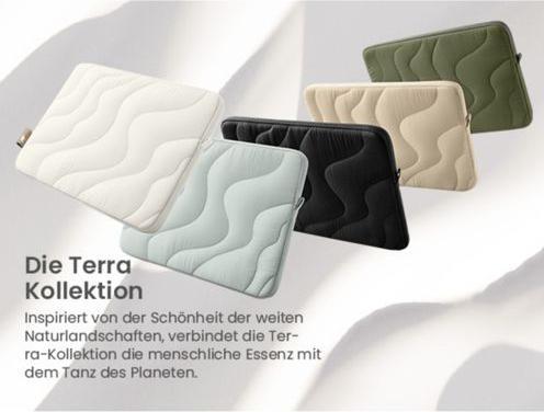 Actual product image tomtoc Terra-A27 16" laptop case (blue) (16", Apple)