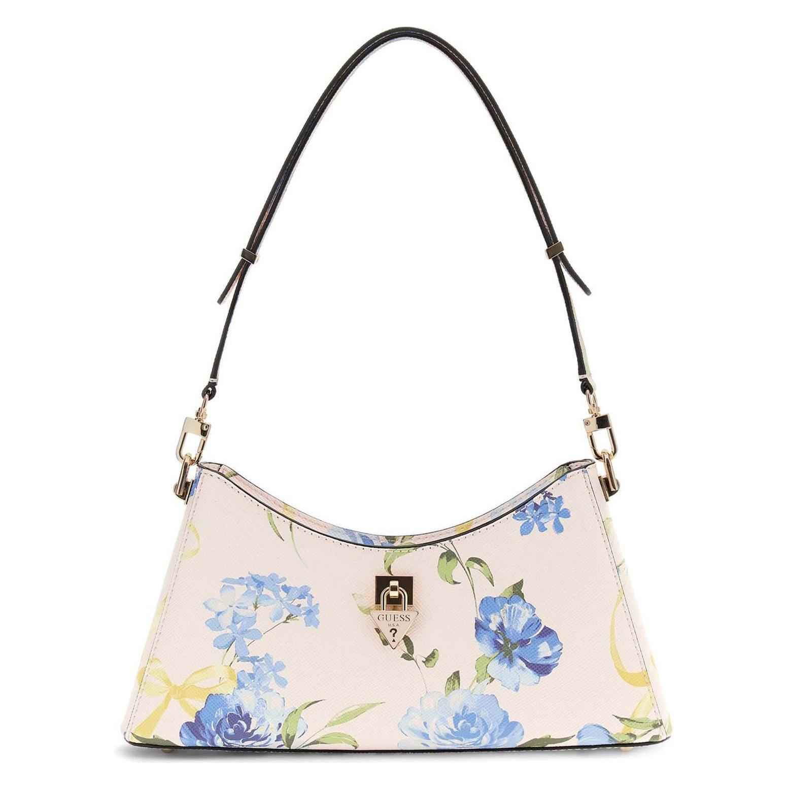 Guess, Damen, Handtasche, Patsie Shoulder Bag, Mehrfarbig