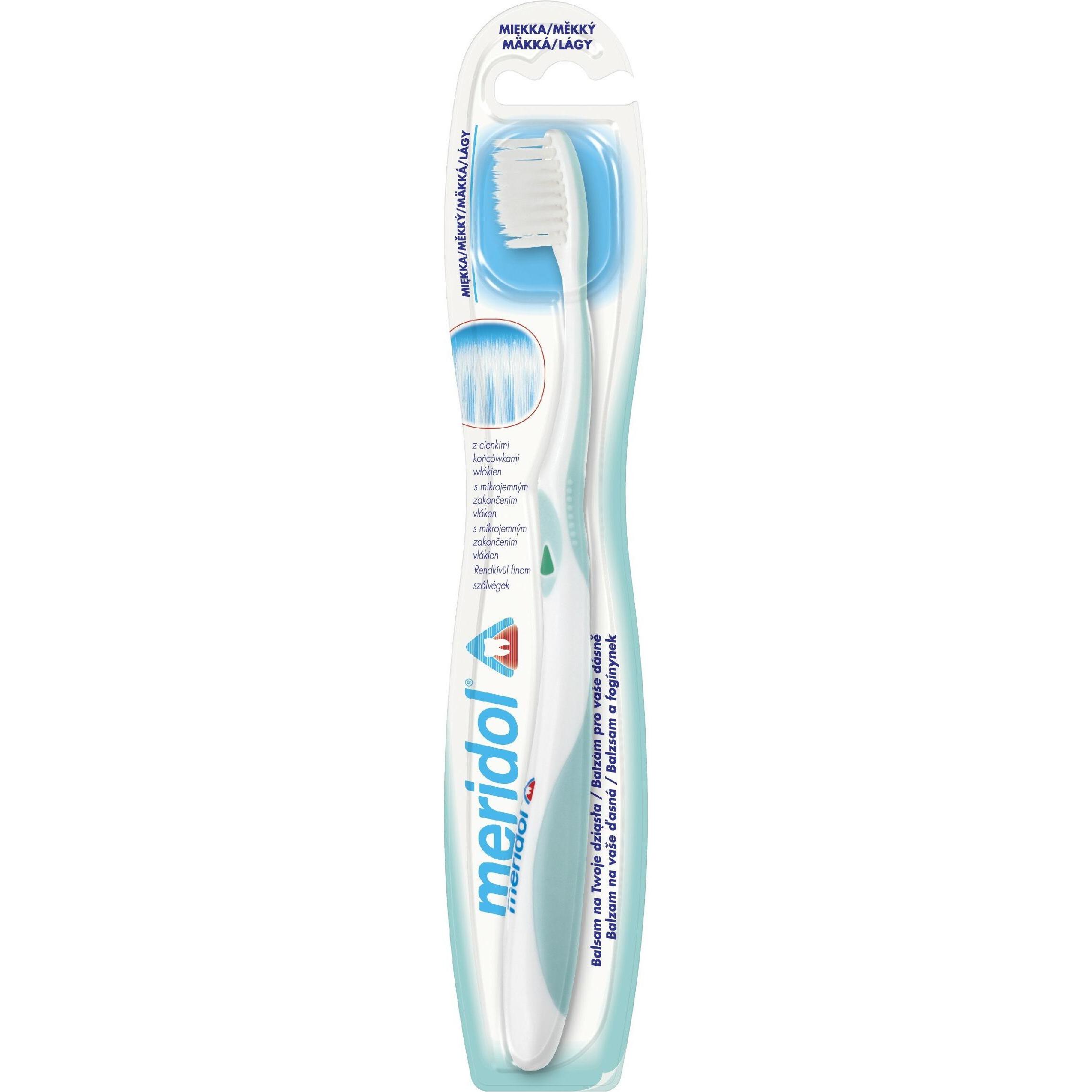Meridol, Handzahnbürste, Soft Toothbrush (Weich, 1 x)